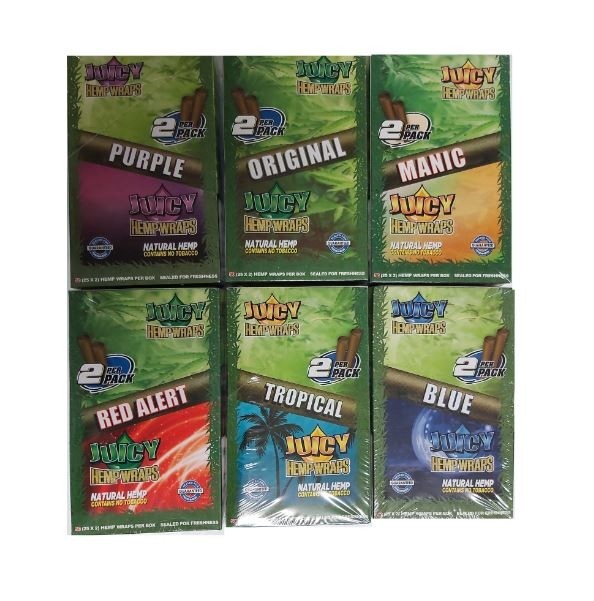 Pack 4x3 en Cajas JuicyJay Hemp Wraps